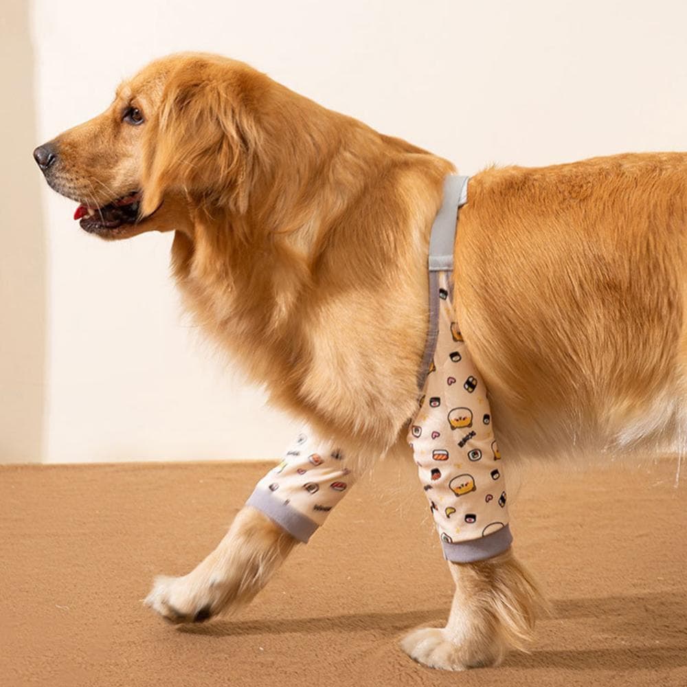 TKEY Protetor De Cotovelo Para Cães Joelheiras Animais De Estimação Proteção Articulações Das Pernas Dianteiras Anti-Lam
