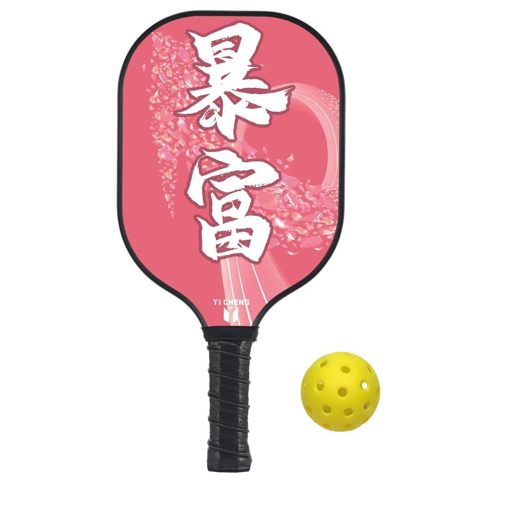 YiCHENG raquete picklebal picklebal fibra de vidro única Ultra-leve masculino feminino raquete de treinamento de competi