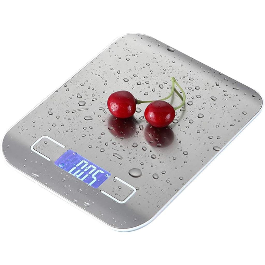 Balança Digital de Cozinha Inox alta precisão com Visor digital de ate 10Kg Entrega rápida