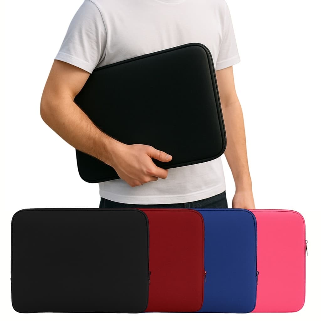 Case Para Notebook 13" 14" 15,6" 17" Capa Universal Resistente de Neoprene Premium