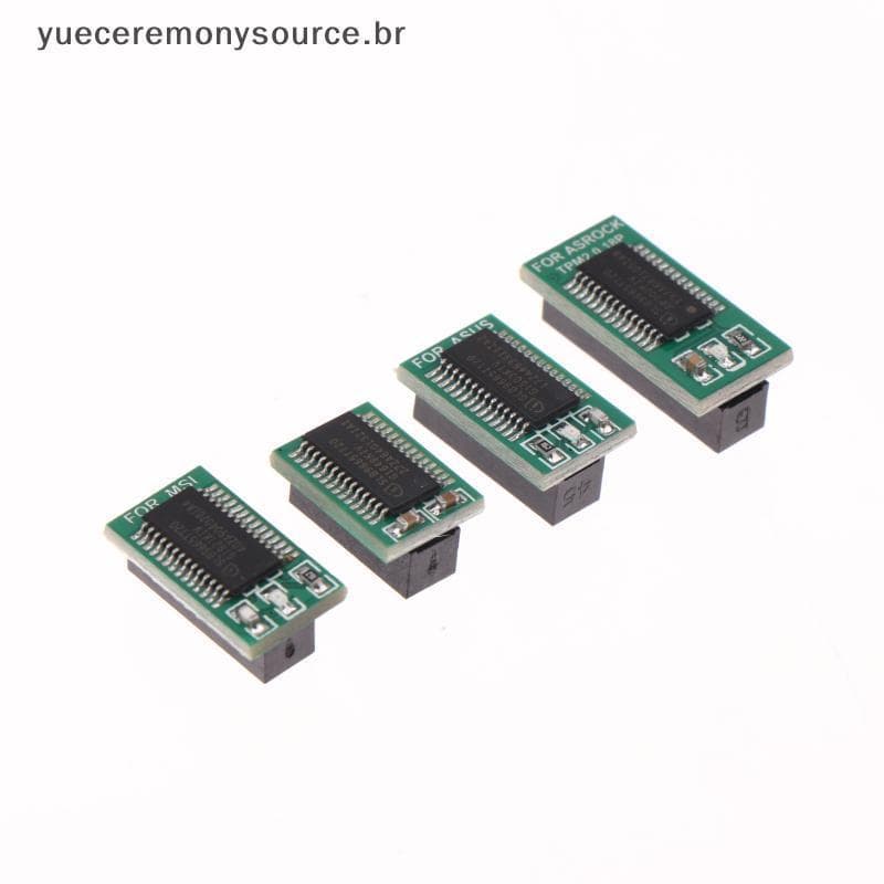 # yuece TPM 2.0 Módulo 12/14/18Pin Placa-Mãe Para MSI GIGABYTE ASRock De Segurança De Remoto ,