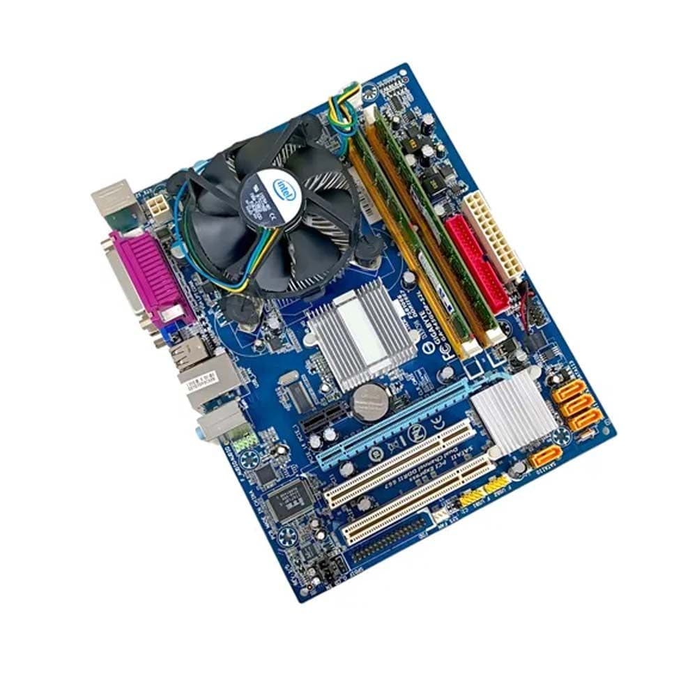 Kit placa mãe 775 DDR2 / DDR3 - Dual Core - 2 ou 4gb ram