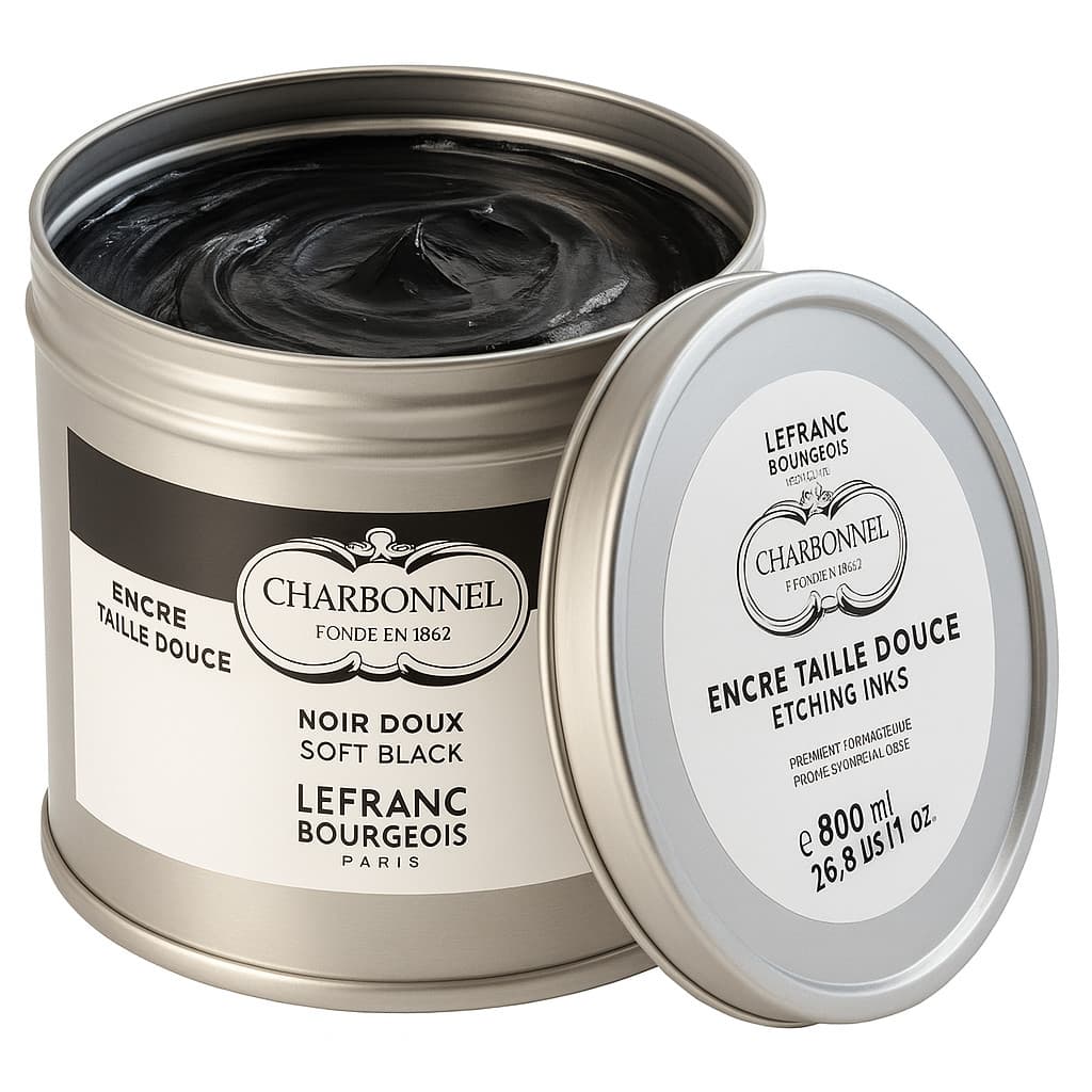 Tinta Charbonnel 800ml Soft Black 331066  