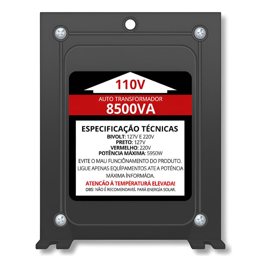 Kitec Atk 8500va Conversor 127/220v 5950w Ar. 14 Mil