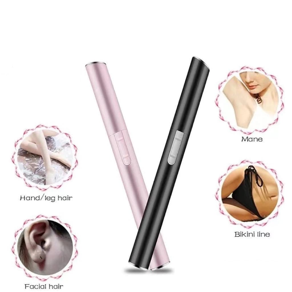 Caneta Depiladora Elétrica para Sobrancelha/Rosto / Aparador de Pelo Pequeno e Portátil para Corpo （Aparelhos --003）