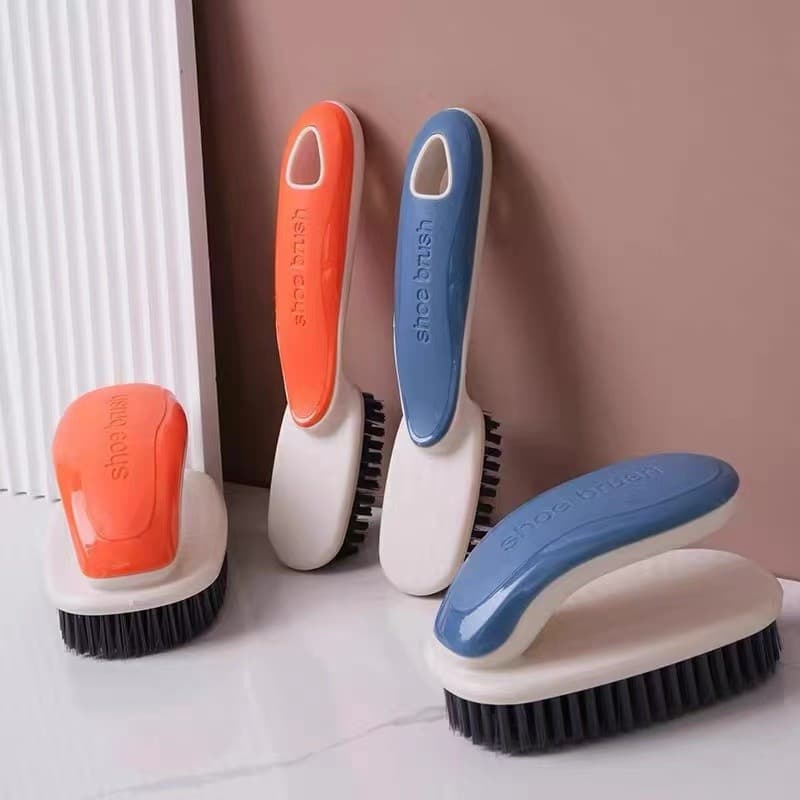 Escova de sapato multifuncional escova de sapato escova de cerdas domésticas ferramenta útil para lavar sapatos escova d