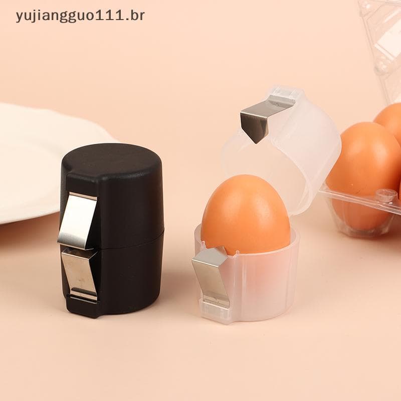 # Novo Cortador De Topper De Ovo Batedor Separador De Biscoito Filtro Abridor Branco/Preto Ferramentas De Cozimento De C
