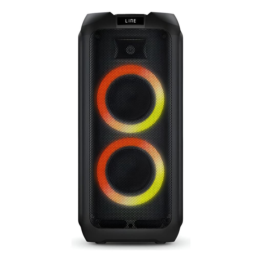 Caixa De Som Bluetooth Philips Party Speaker X4209 1300W Com Luz De Festa