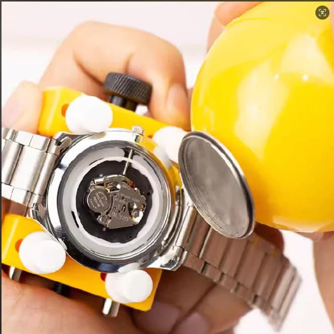 Abridor de caixa de relógio com fricção de esfera de borracha - Ferramenta de reparo e substituição de bateria de relógi