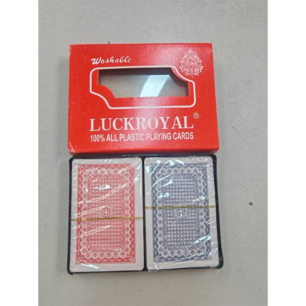 Baralho Caixa com 108 Cartas Barcelona Plastificado Impermeável 100% Plástico