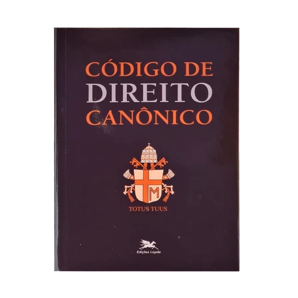 Livro Código de Direito Canônico - Bolso com (Capa Cristal)