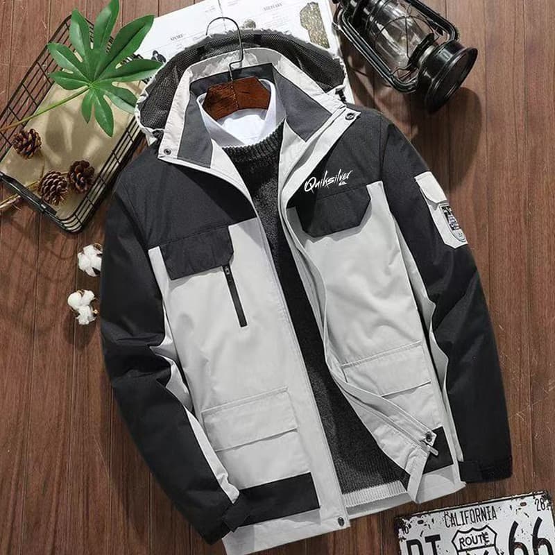 Jaqueta Corta-Vento Impermeável Masculina Ao Ar Livre À Prova De