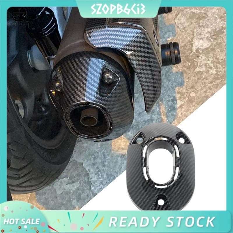 [szopb6ci3 . br] Capa Protetora Para PCX 160 2021-2022 Silenciador Traseiro Tampa Traseira De Escapamento Em Fibra De Ca