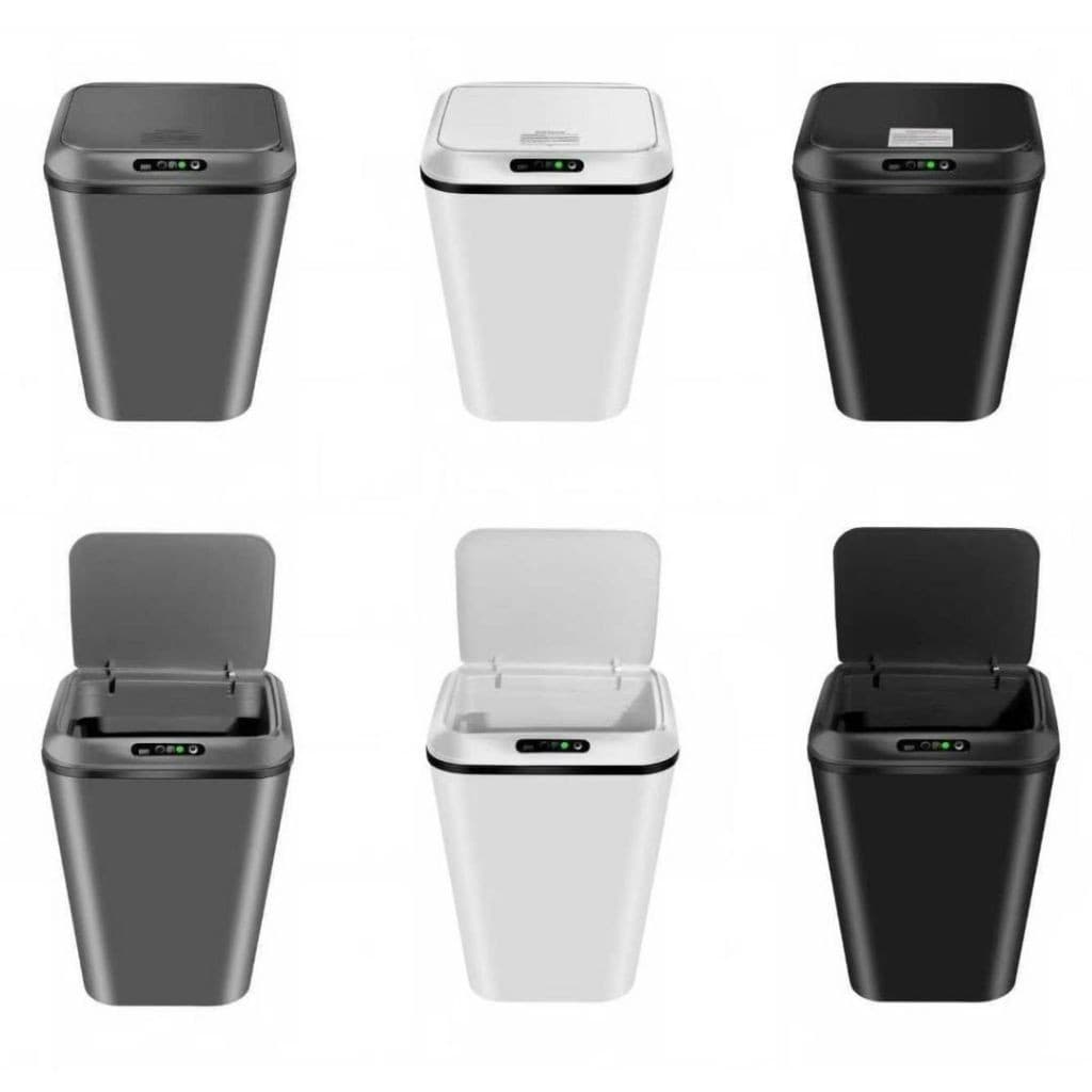 Lixeira Automática de 16 Litros Sensor de Movimento Recarregavel tipo-c USB-c