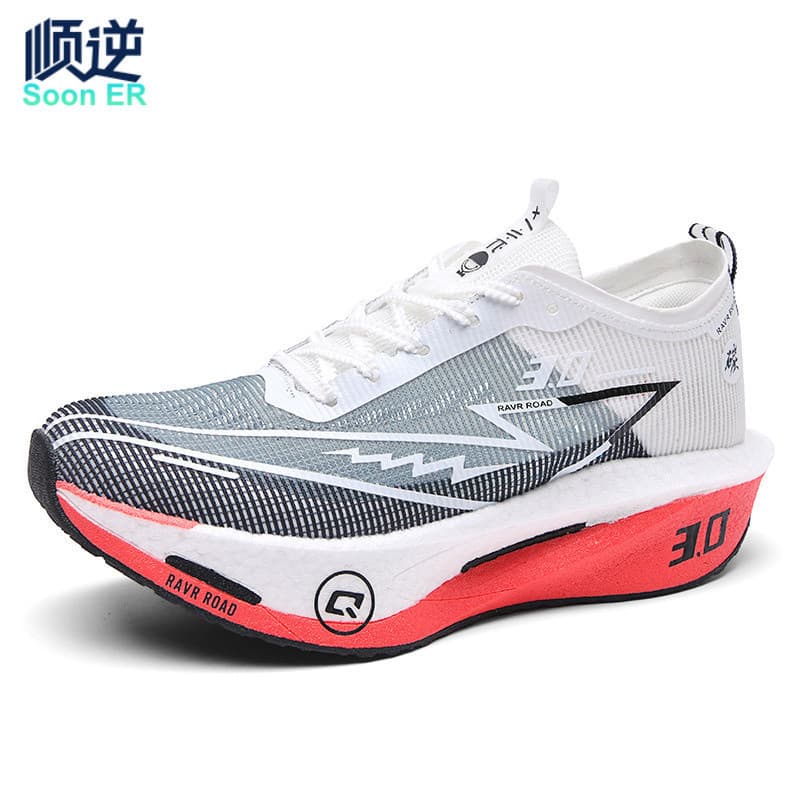 3.0 placa de carbono tênis de corrida das mulheres dos homens profissional corrida maratona longa corrida tênis