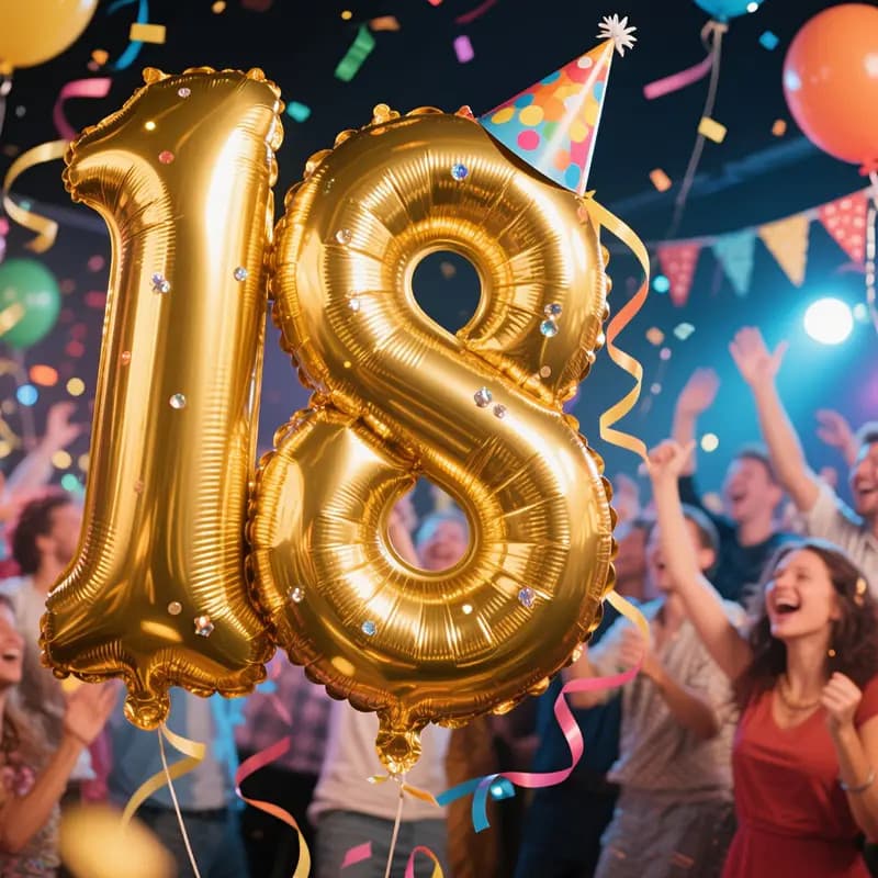 Kit 2 Uni De Balão 32Pol Metalizado Número 80CM Grande Balões Bexiga Aniversário Festas Dourado