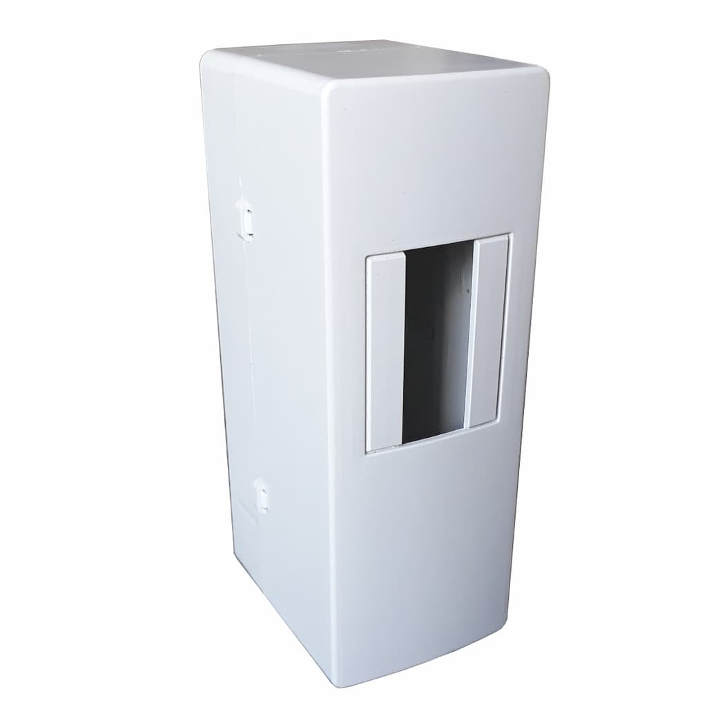 KIT 20 CAIXA SOBREPOR PARA DISJUNTOR BRANCO