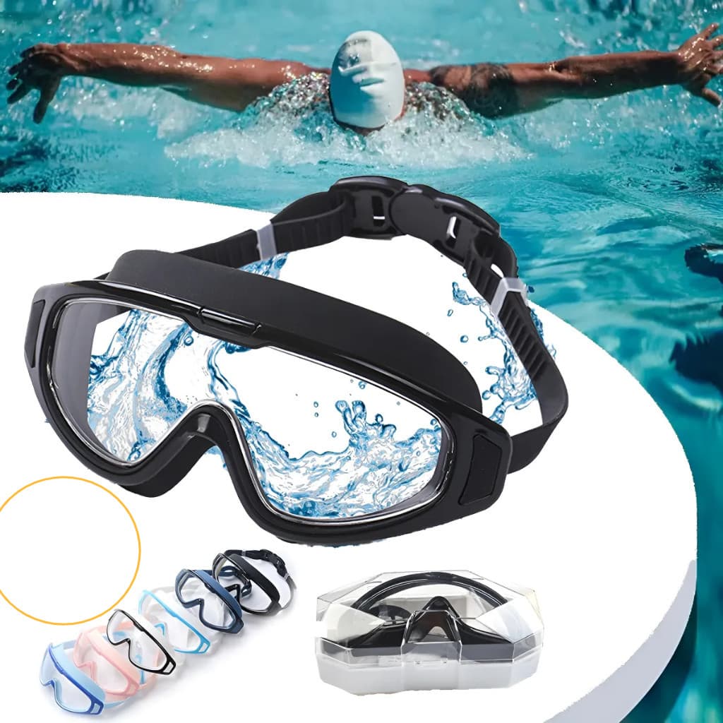 Óculos De Natação De Silicone Óculos Impermeáveis Esportes （Óculos--002）
