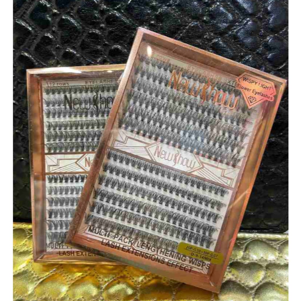 NewShow Cartela De Cilios Tufo Tufinho New Show 10P+20P/TL08+TL16 0.07D 9-14Mix