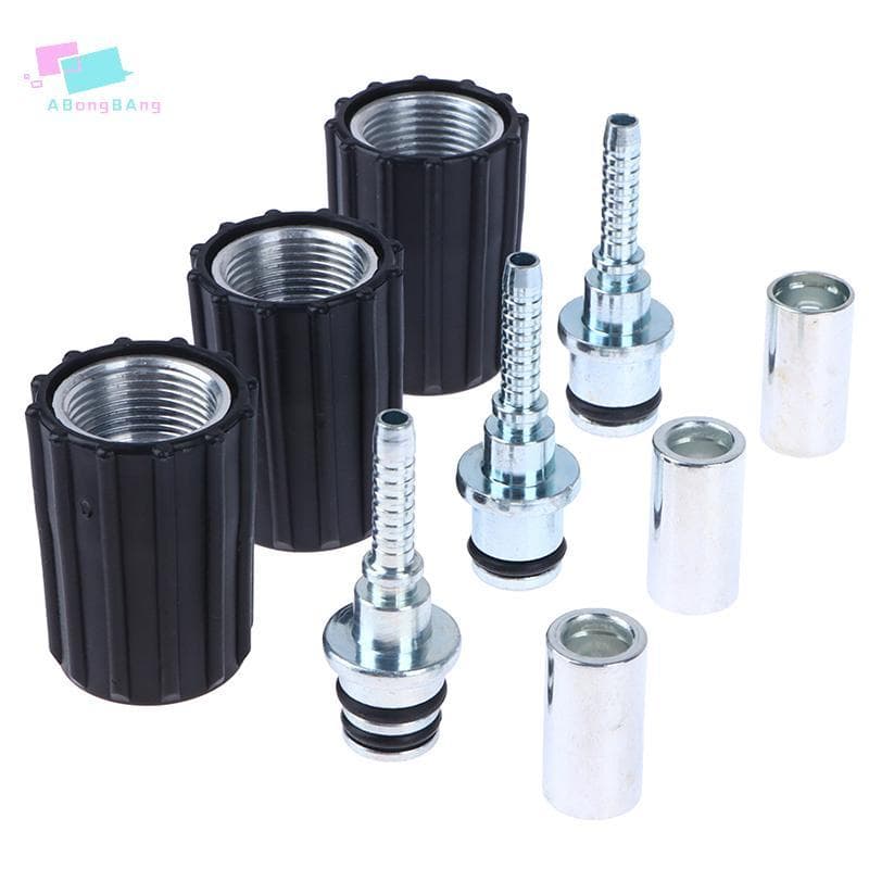 Abongbanghn Acessórios De Inserção De Mangueira De Lavadora De Alta Pressão D14 D15mm Porca De Anel M22 Carro Limpeza De