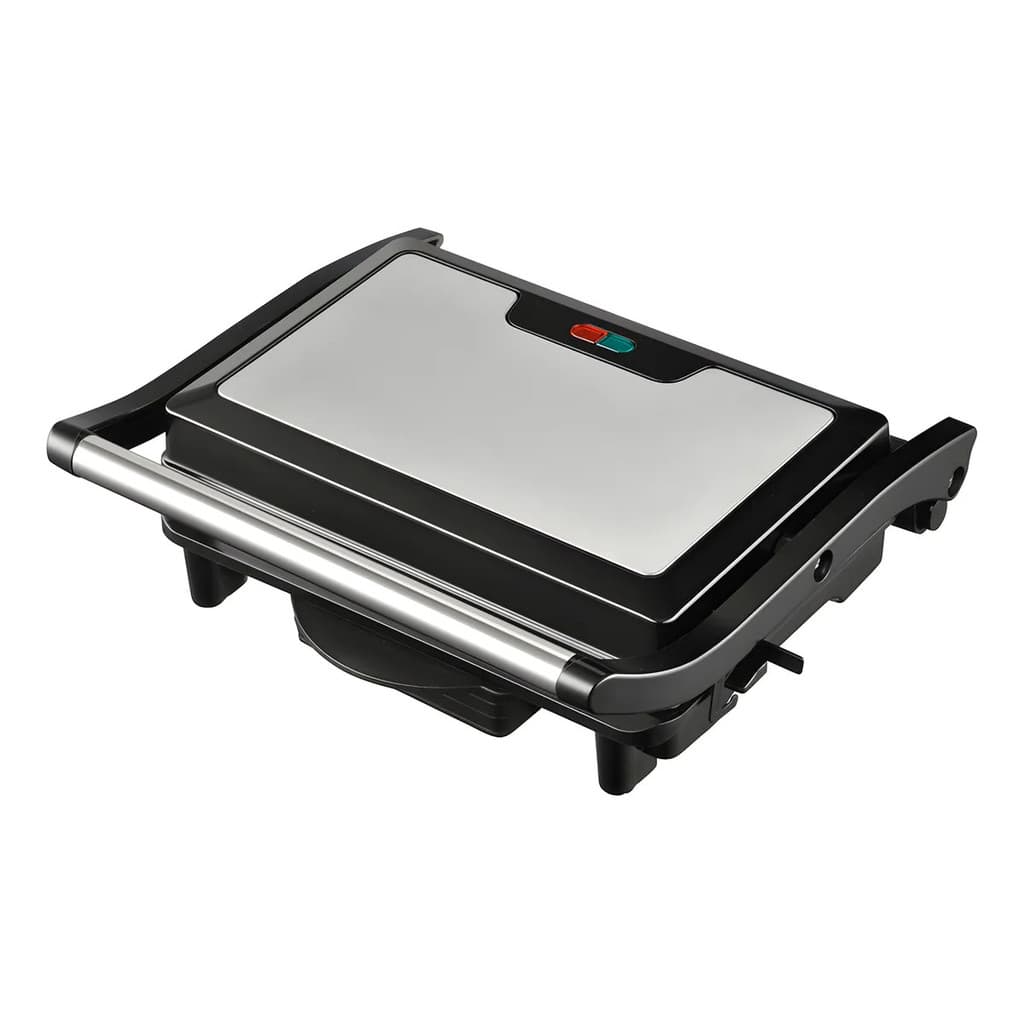 Sanduicheira E Grill Press 2 Em 1 220v e 110v - Preto/aço Inox 220v e 110v