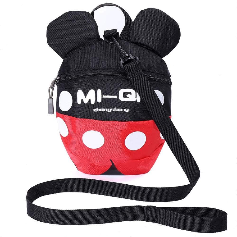  Coleira para Bebê, Mochila para Bebê, Mochila para Meninos e Meninas, Bolsa de Viagem Anti-Perda, Arnês, Rédeas, Mochi