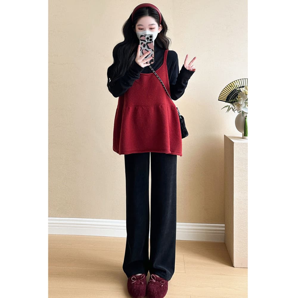 Roupa de maternidade 2026 novo estilo primavera outono inverno terno elegante High-End wear capa superior gravidez barri