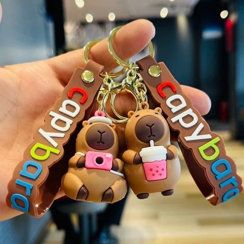 Chaveiro Capivara Capybara Fofo Envio aleatório 3215