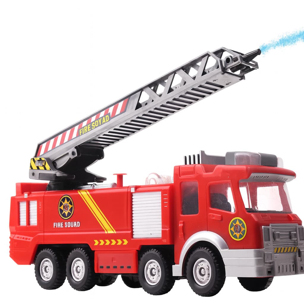 Caminhão De Bombeiros Com Aspersor De Água criança