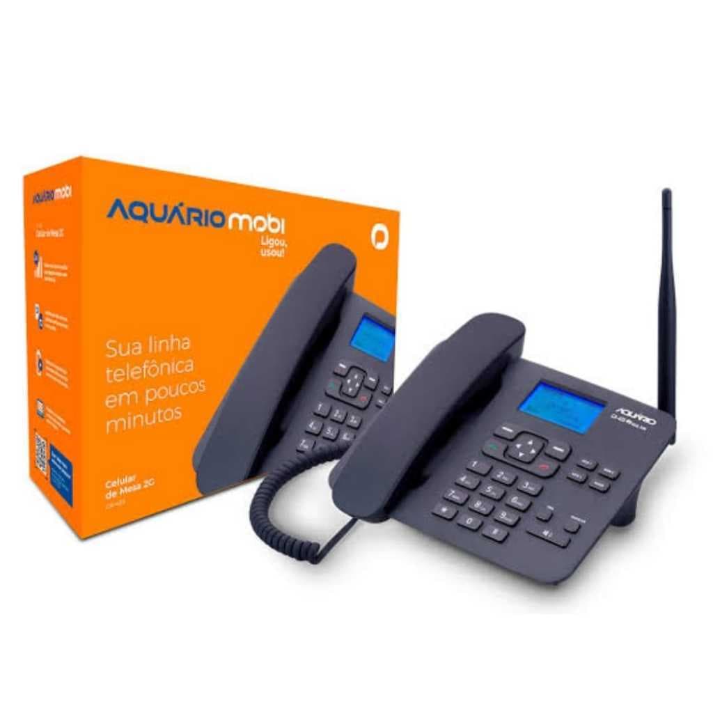 Telefone Celular Rural De CHIP  Mesa Aquário Ca-42s 2G  Desbloqueado Para qualquer Operadora