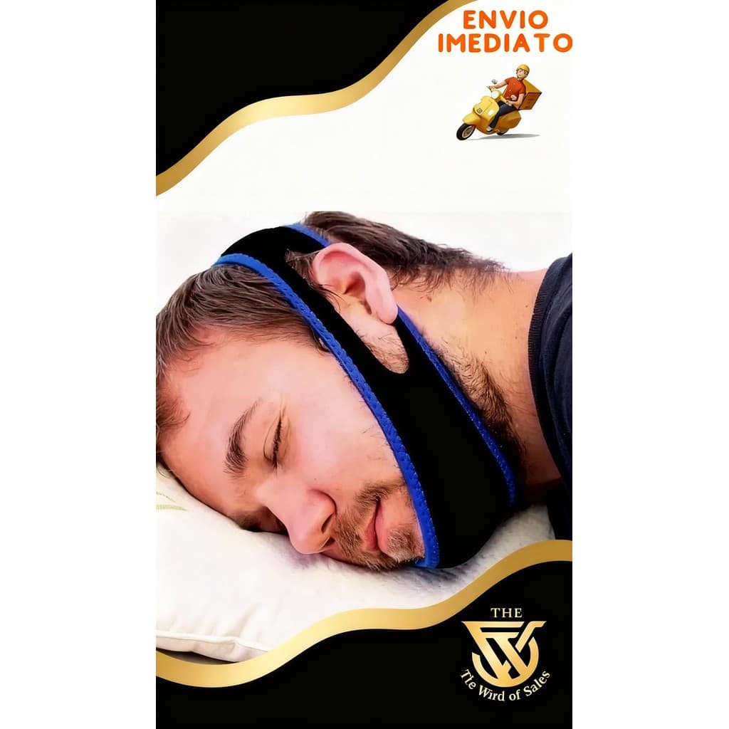 Faixa Queixeira Anti Ronco Anti Apneia Neoprene Zband