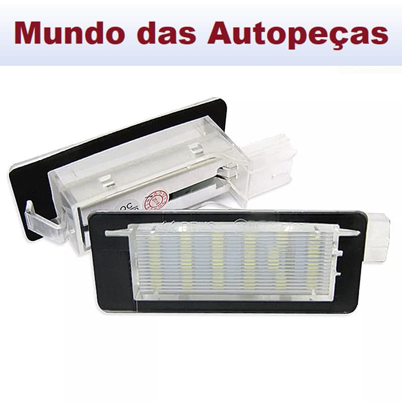 Últimas Unidades De Luzes De Matrícula Para Renault Duster Captur E60325