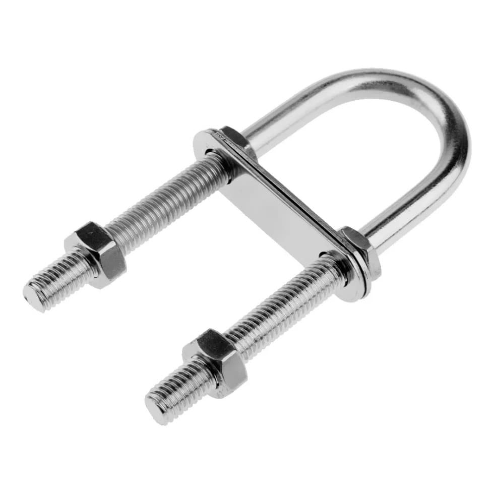 Ferragem Proa Ou Popa U-Boat Aço Inox 3/16 Pol Barco Lancha