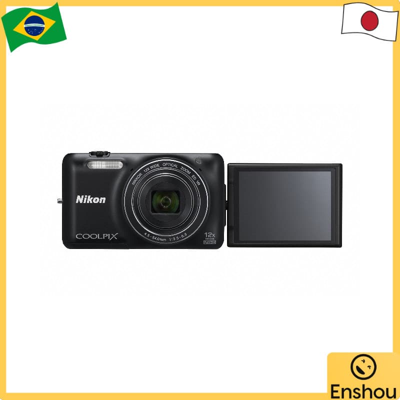 [USED]Do Japão [USADO]Nikon COOLPIX S6600 Smart Black