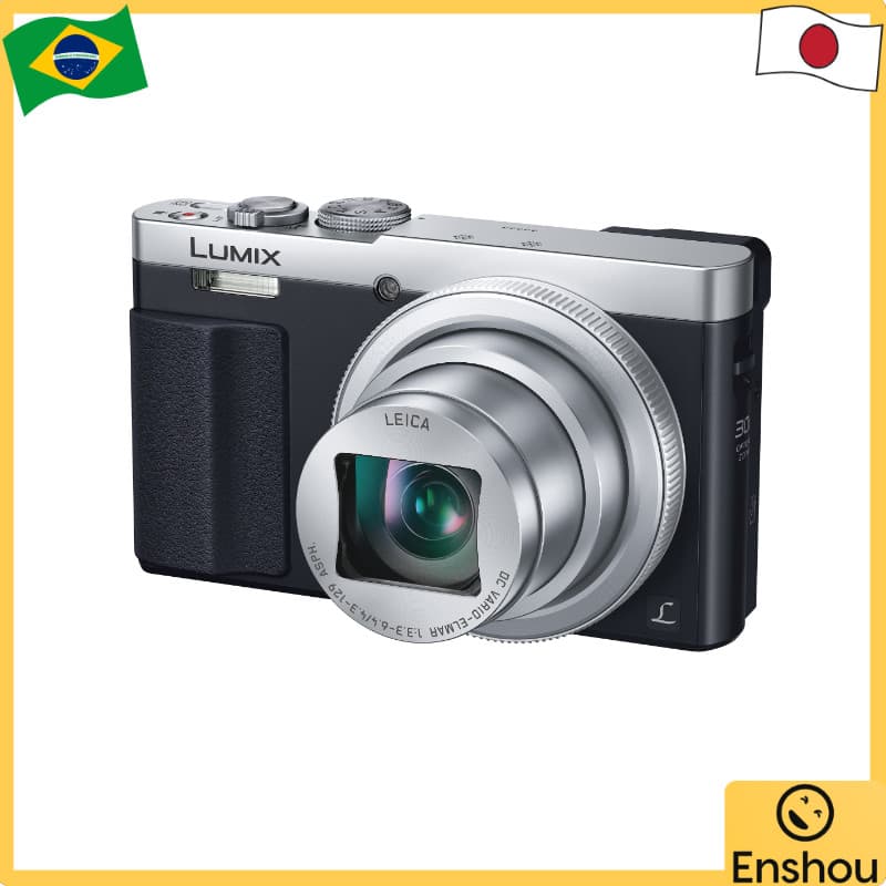[USED]Do Japão [USADO] Câmera Digital LUMIX TZ70 Óptica 30x Prata DMC-TZ70-S