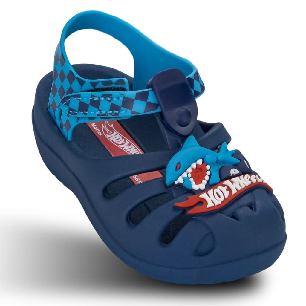 Sandália de Bebê Babuche Hot Whells Grendene Kids 23299