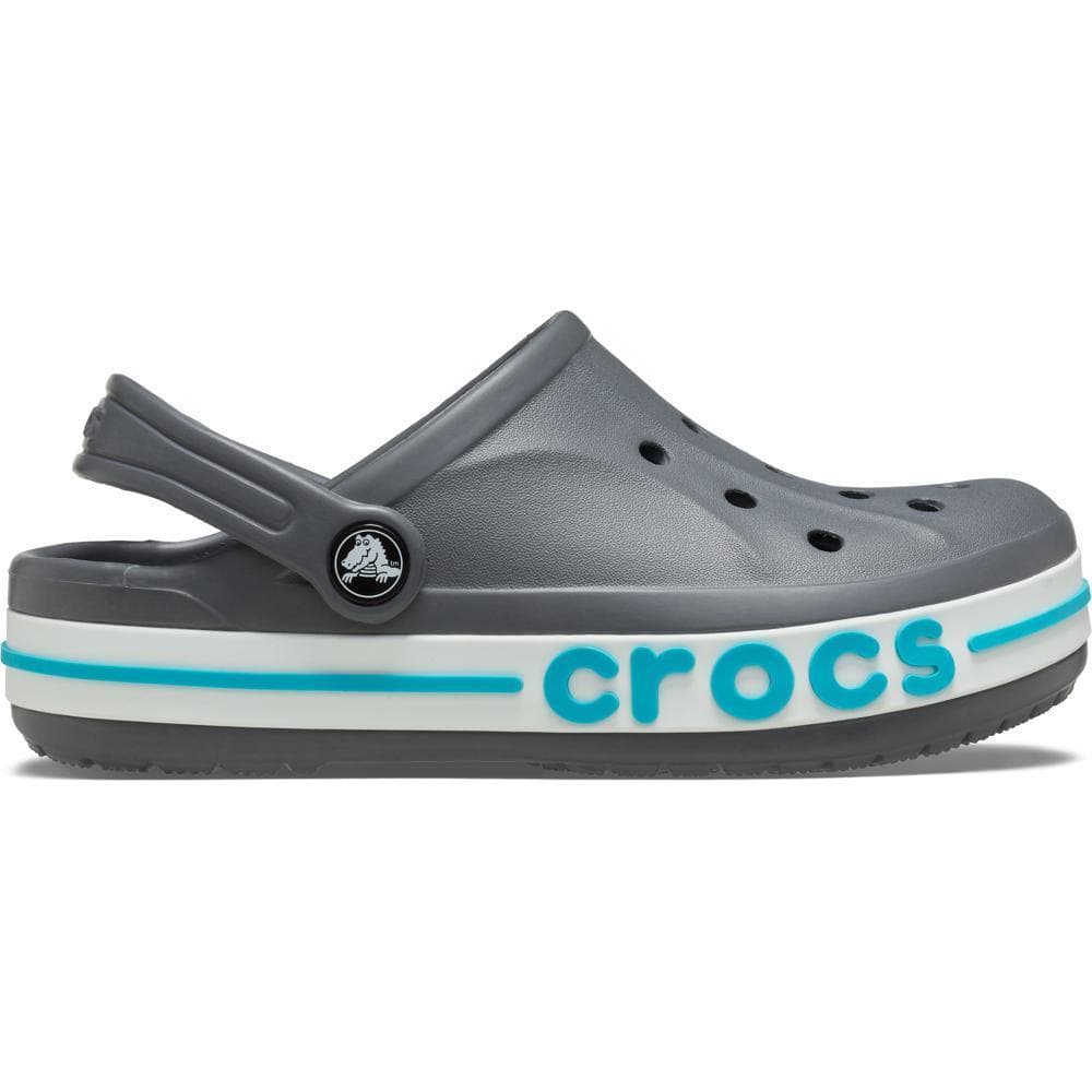 Sandália Crocs Bayaband Clog K Charcoal/Multi