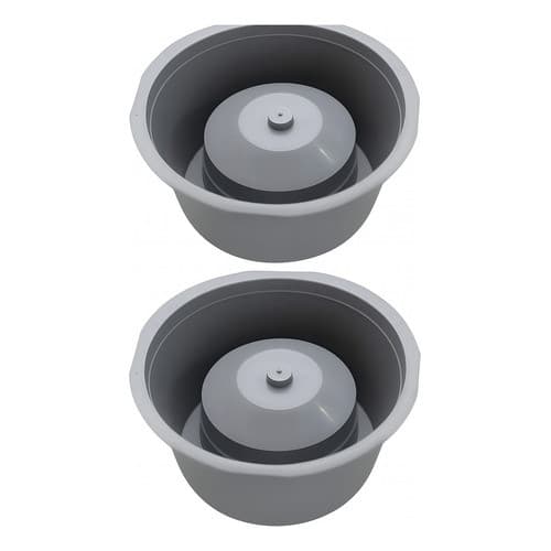 Kit 2 Adaptador Tira Mau Cheiro Ralos E Porta Grelhas 10cm