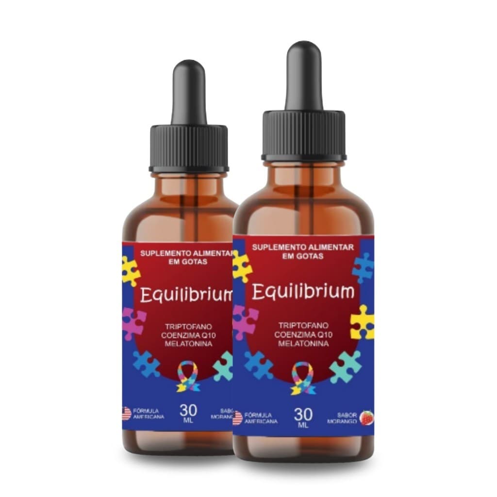 KIT 2X- EQUILIBRIUM GOTAS 30ML-AUTISMO-TDAH-TOD