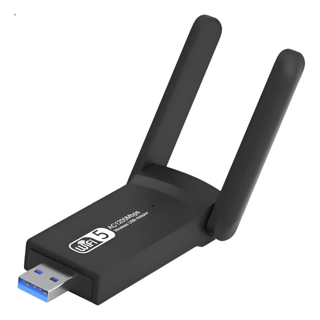 Adaptador Wifi-5 Dual Band 1300mbps 2.4/5ghz 5g Usb 3.0 Speed Shop