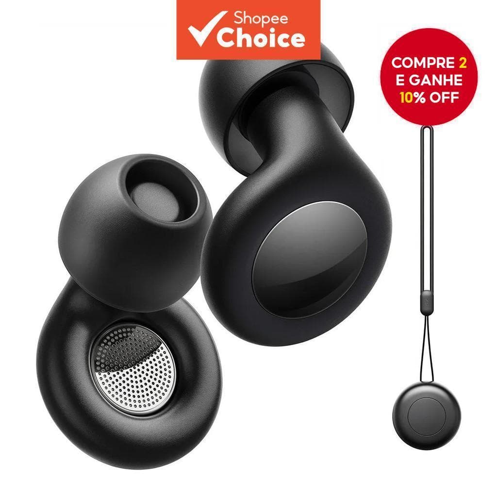  Protetores auriculares de silicone macio, redução de ruído de 27 dB, reutilizáveis, adequados para sono, trabalho e
