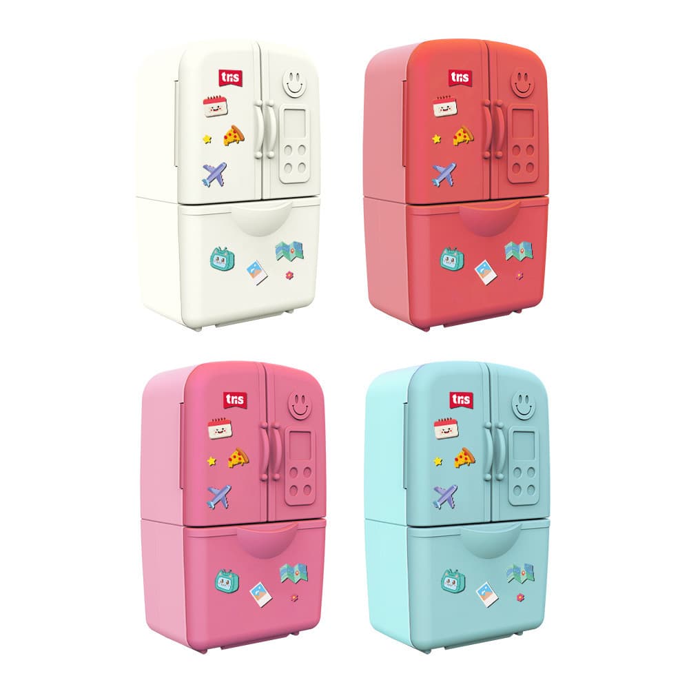 Apontador e Borracha Frosty Geladeira Unidade - Tris