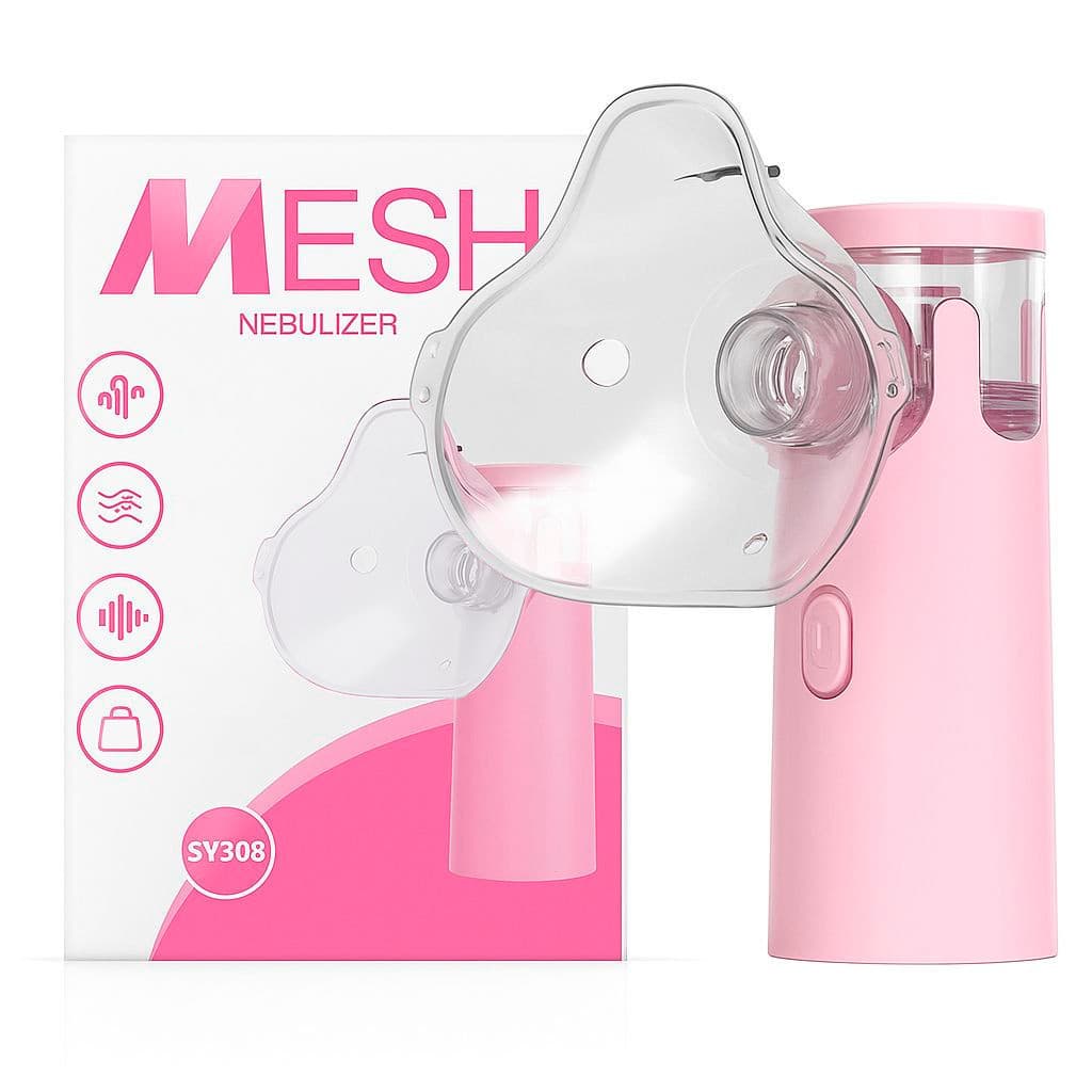 Máquina Nebulizadora Portátil Inalador Nebulizador Adulto Infantil Silencioso  