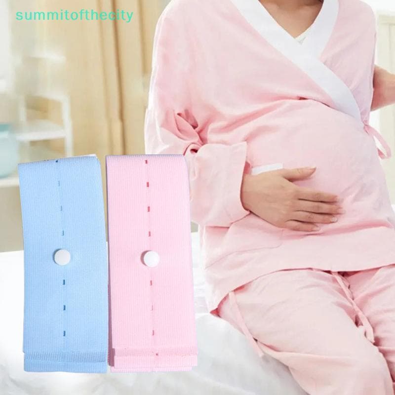 Prosperoneframe 2 Peças Monitor De Frequência Cardíaca Cinto De Maternidade Elástico Faixa De Barriga Para Gravidez Band