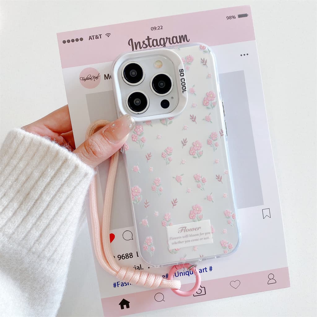 Capa de celular da flores com iPhone 17 16 15 14 13 12 11 PRO MAX XS XR 7 8PLUS SE AIR casca macia