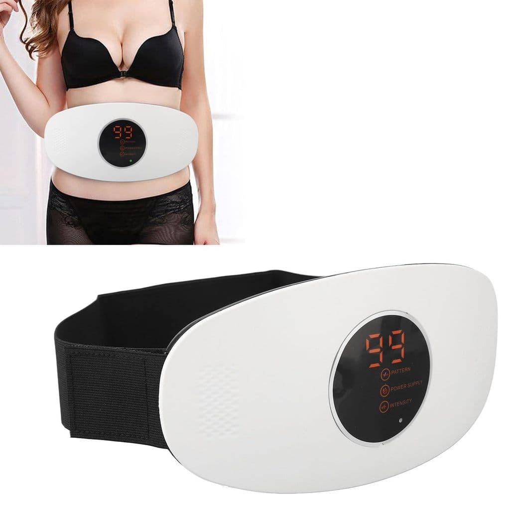 Cinto de Emagrecimento Abdominal Elétrico com Vibração e Terapia Infravermelho para Melhorar a Digestão