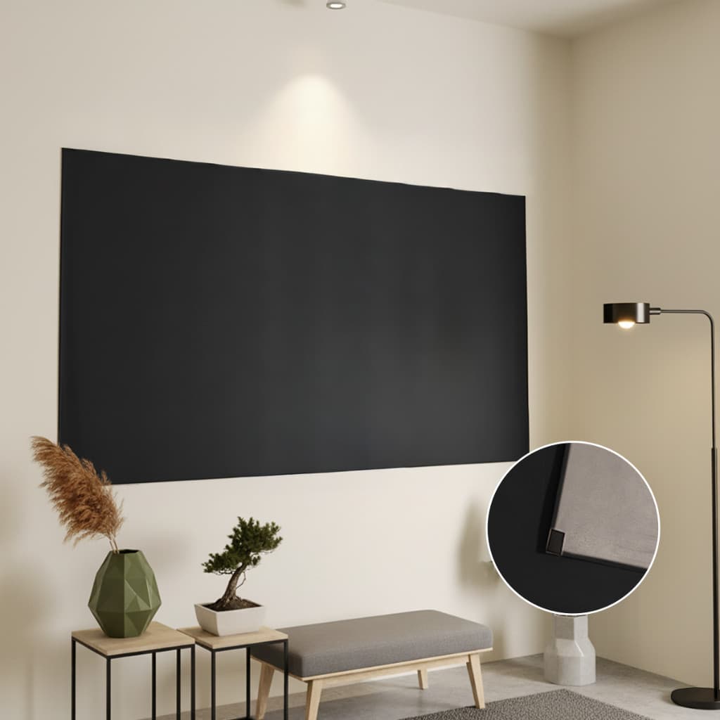 Cortina Painel 100% Blackout com Velcro Super Colante para Sala Quarto Cozinha Varias Cores
