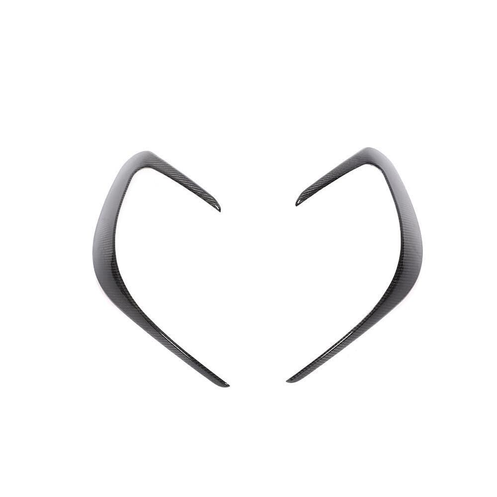 Barbatana De Faca De Vento Do Para-Choque Traseiro De Fibra De Carbono 19-20 Benz AMG GT X290 GT43 50 53