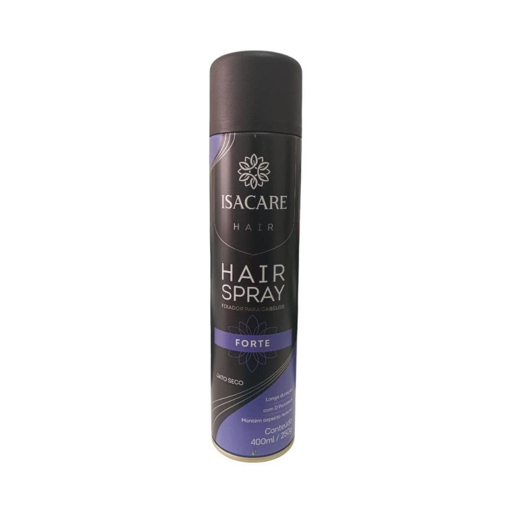 Fixador De Cabelo Hair Spray Forte Isacare 400ml