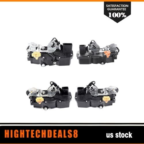 Atuadores De Fechadura De Porta 2 Pares De Driver Dianteiro E Traseiro Para 2004-2008 Pontiac Grand Prix